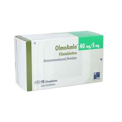 Olmeamlo 40 mg/5 mg Filmtabletten 98 stk von TAD Pharma GmbH PZN 13724426