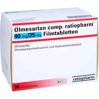 Olmesartan compositus ratiopharm 40/25 mg Filmtabletten