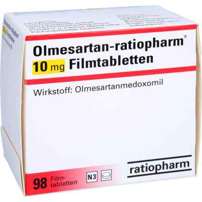 Olmesartan ratiopharm 10 mg Filmtabletten