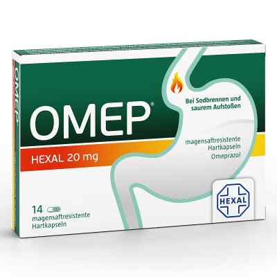 OMEP® HEXAL 20 mg magensaftresistente Hartkapseln
