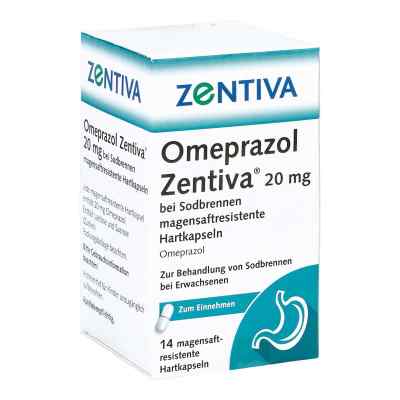 Omeprazol Zentiva 20mg bei Sodbrennen