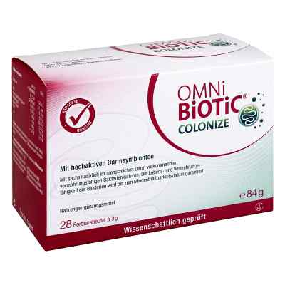 Omni Biotic Colonize Pulver Beutel 28X3 g von INSTITUT ALLERGOSAN Deutschland  PZN 18111510
