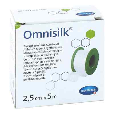 Omnisilk Fixierpflaster Kunstseide 2,5 cmx5 m