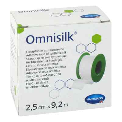 Omnisilk Fixierpflaster Kunstseide 2,5 cmx9,2 m