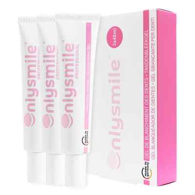 OnlySmile Zahnaufhellungsgel 3X40 ml von Hager Pharma GmbH PZN 20129345