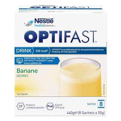 Optifast Drink Banane Pulver