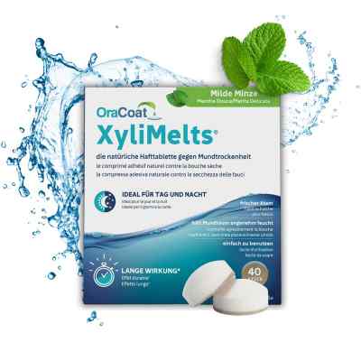 Oracoat Xylimelts Hafttabletten milde Minze