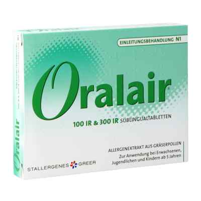 Oralair 5-gräser Einleit.100/300 Ir Sublingualtab. 31 stk von Stallergenes GmbH PZN 15610572