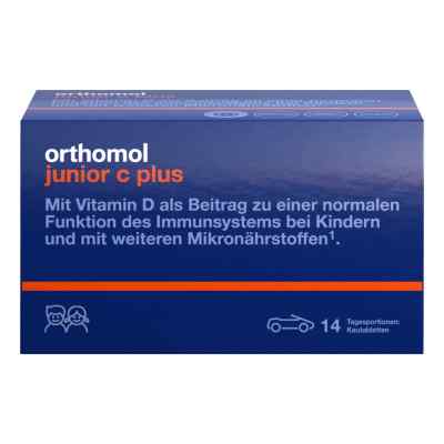 Orthomol Junior C plus Kautabletten 14 stk von Orthomol pharmazeutische Vertrie PZN 10013245