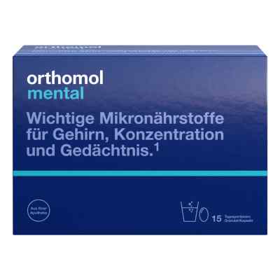 Orthomol mental Granulat+kapseln 15 Tagesportionen 1 Pck von Orthomol pharmazeutische Vertrie PZN 10551706
