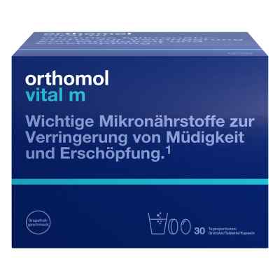 Orthomol Vital m Granulat/Tablette/Kapsel Grapefruit 30er-Packun 30 stk von Orthomol pharmazeutische Vertrie PZN 01028532