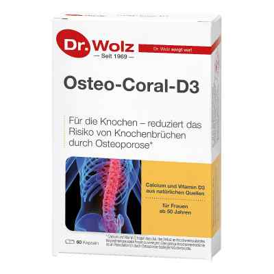 Osteo Coral D3 Doktor wolz Kapseln 60 stk von Dr. Wolz Zell GmbH PZN 04538966