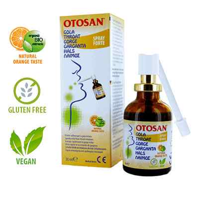 Otosan Hals- und Rachenspray Forte 30 ml von Functional Cosmetics Company AG PZN 12562252