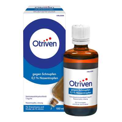 Otriven gegen Schnupfen 0,1 % Nasentropfen Nachfüllflasche