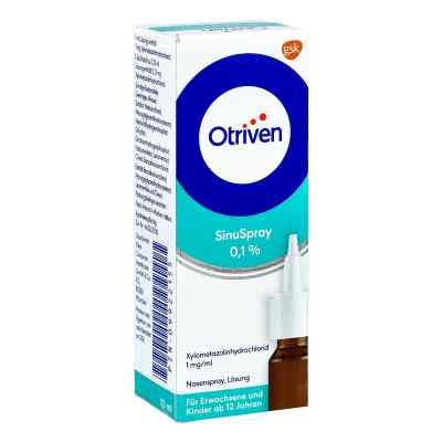 Otriven SinuSpray 0,1 % Nasenspray 10 ml von GlaxoSmithKline Consumer Healthc PZN 09922155