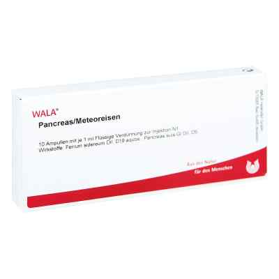 Pancreas/ Meteoreisen Ampullen 10X1 ml von WALA Heilmittel GmbH PZN 02086299