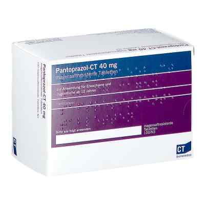 Pantoprazol-CT 40mg 100 stk von AbZ Pharma GmbH PZN 01271847