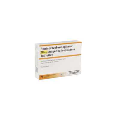 Pantoprazol-ratiopharm 20 mg magensaftresistent Tabletten