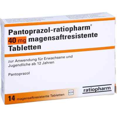 Pantoprazol-ratiopharm 40 mg magensaftresistent Tabletten