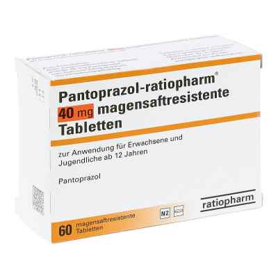 Pantoprazol-ratiopharm 40 mg magensaftresistent Tabletten