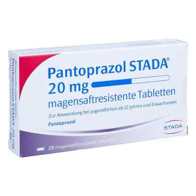 Pantoprazol STADA 20mg 28 stk von STADAPHARM GmbH PZN 01162199