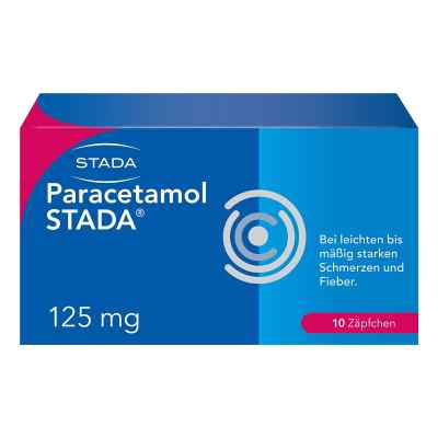 Paracetamol STADA 125mg 10 stk von STADA GmbH PZN 03798429