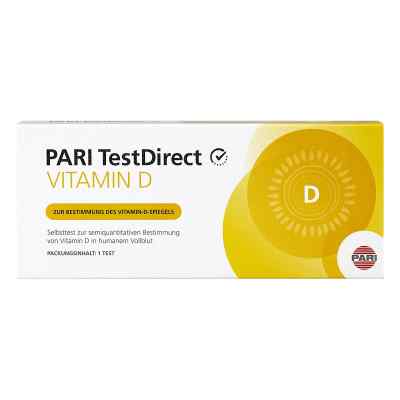 Pari Testdirect Vitamin D Selbsttest Blut 1 stk von Pari GmbH PZN 18758660