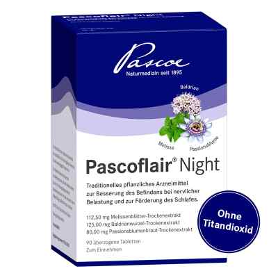 Pascoflair Night überzogene Tabletten 90 stk von Pascoe pharmazeutische Präparate PZN 16914481