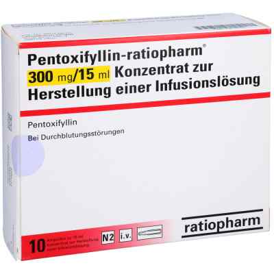 Pentoxifyllin-ratiopharm 300 Mg/15 Ml K.z.h.inf.l.