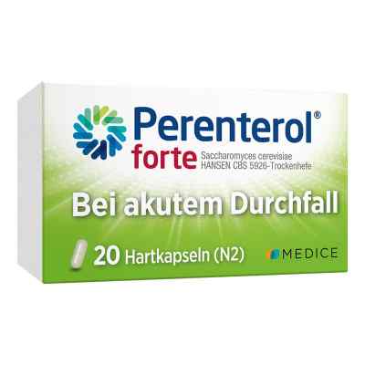 Perenterol forte bei akutem Durchfall  20 stk von MEDICE Arzneimittel Pütter GmbH&Co.KG PZN 04796869