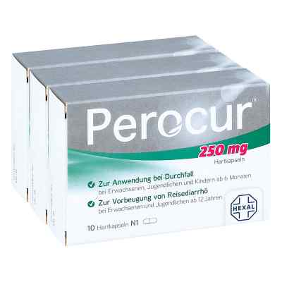Perocur 250 mg Hartkapseln 3 für 2 3x10 stk von Hexal AG PZN 08100726