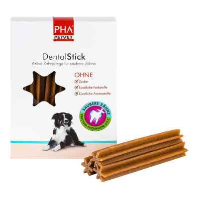 Pha Dentalstick für Hunde 7 stk von PetVet GmbH PZN 09371347