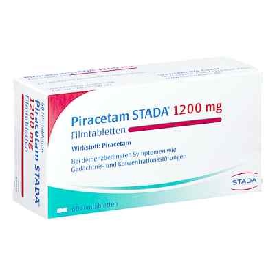 Piracetam STADA 1200mg 60 stk von STADAPHARM GmbH PZN 00177419