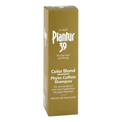 Plantur 39 Color Blond Phyto-coffein-shampoo 250 ml von Dr. Kurt Wolff GmbH & Co. KG PZN 14372449