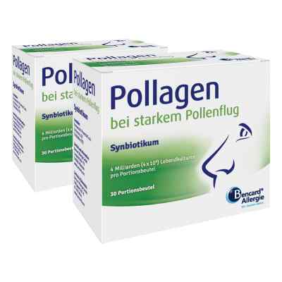 Pollagen Synbiotikum mit Probiotika und Prebiot.Beutel 2x30 stk von Bencard Allergie GmbH PZN 08100883
