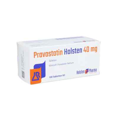 Pravastatin Holsten 40 mg Tabletten 100 stk von Holsten Pharma GmbH PZN 16120479