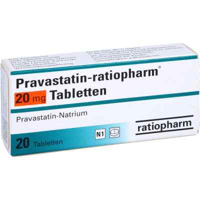 Pravastatin-ratiopharm 20 mg Tabletten