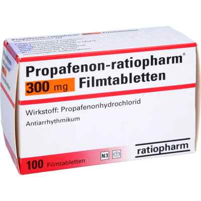 Propafenon ratiopharm 300 mg Filmtabletten