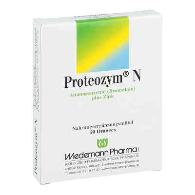 Proteozym N Dragees 50 stk von Wiedemann Pharma GmbH PZN 05143141