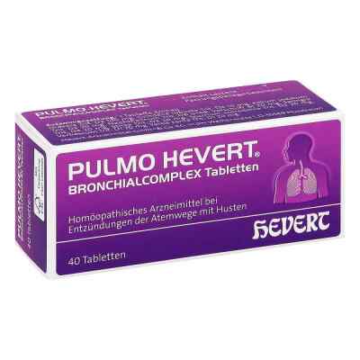Pulmo Hevert Bronchialcomplex Tabletten 40 stk von Hevert Arzneimittel GmbH & Co. K PZN 01213979