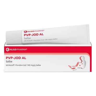 PVP-Jod AL Salbe bei Wunddesinfektion (Antiseptikum) 25 g von ALIUD Pharma GmbH PZN 00562560
