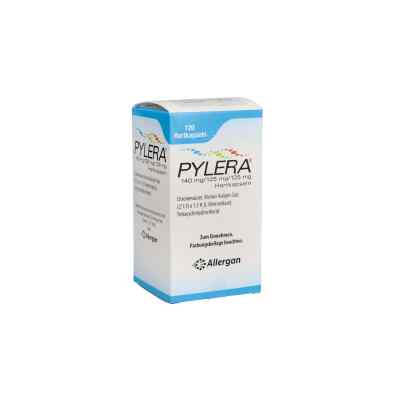 Pylera 140 mg/125 mg/125 mg Hartkapseln 120 stk von LABORATOIRES JUVISE PHARMACEUTIC PZN 09705624