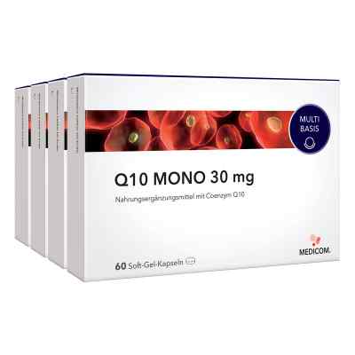 Q10 Mono 30 mg Weichkapseln 4X60 stk von Medicom Pharma GmbH PZN 15621239