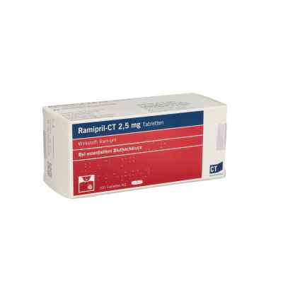 Ramipril-CT 2,5mg 100 stk von AbZ Pharma GmbH PZN 00650229