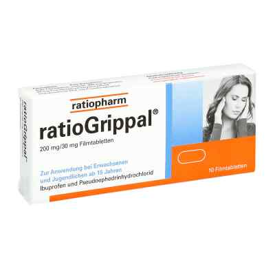Ratiogrippal 200 mg/30 mg Filmtabletten 10 stk von ratiopharm GmbH PZN 10394075
