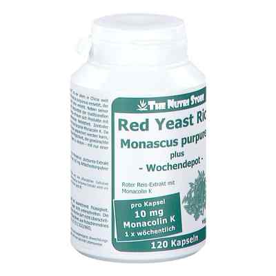 Red Yeast Rice Plus Wochendepot Vegan Kapseln 120 stk von Hirundo Products PZN 18388105