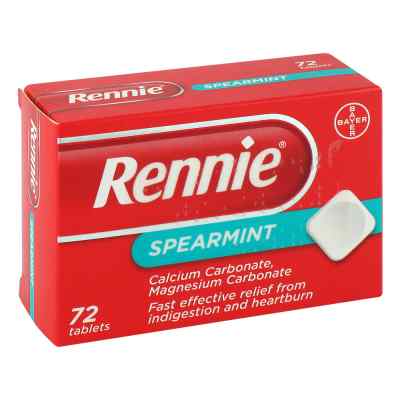 Rennie Spearmint 72 stk von EMRA-MED Arzneimittel GmbH PZN 07589935