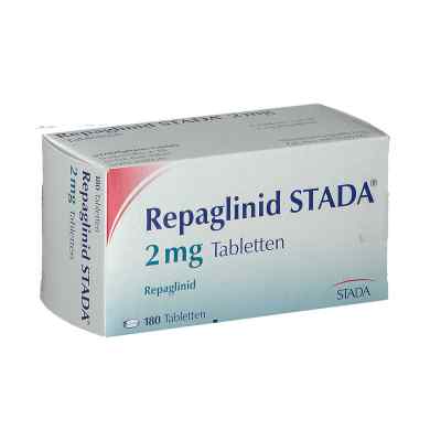 Repaglinid STADA 2mg 180 stk von STADAPHARM GmbH PZN 05740351