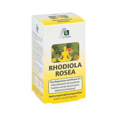 Rhodiola Rosea Kapseln 200 mg 60 stk von Avitale GmbH PZN 00459537