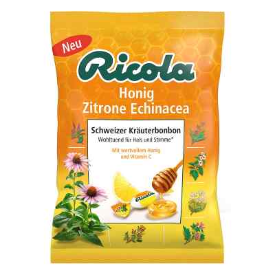 Ricola mit Z.Beutel Echinacea Honig Zitrone Bonbons 75 g von Queisser Pharma GmbH & Co. KG PZN 14226009